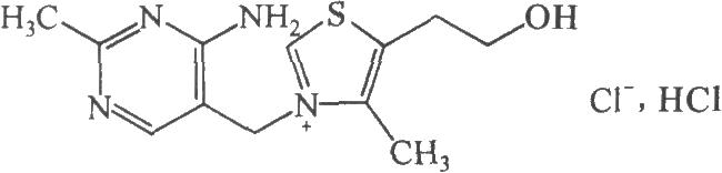抗神经炎素 词条正文10维生素b1药典标准 10.1品名 10.1.