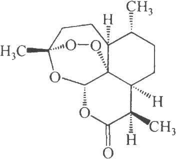 6.2结构式artemisinin6.1.3英文名qinghaosu6.1.2汉语拼音青蒿素6.1.