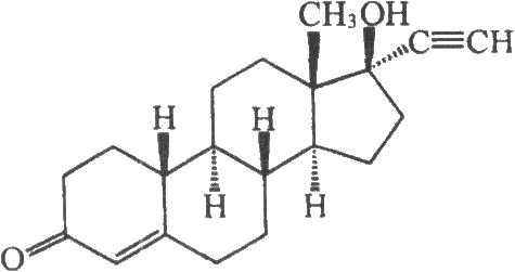 2结构式norethisterone3.1.3英文名quenuotong3.1.2汉语拼音炔诺酮3.