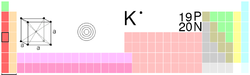 钾在元素周期表中的位置