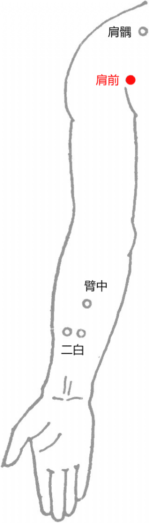 肩前 肩前穴的位置 功效与作用 主治 刺灸法 医学百科