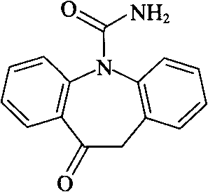 2结构式oxcarbazepine3.1.3英文名aokaxiping3.1.2汉语拼音奥卡西平3.